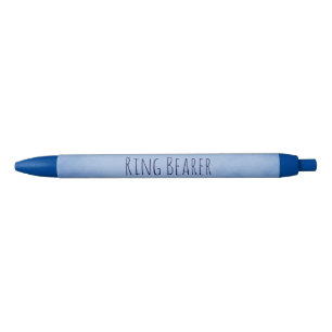 Stylo Noir Jeton de porte-anneau