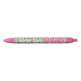 Stylo Noir J'incite des enfants l'étincelle à parquer [le