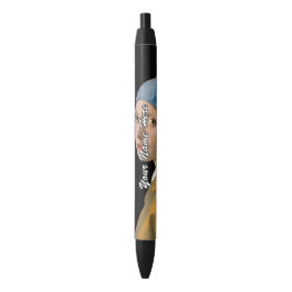 Stylo Noir Johannes Vermeer - Fille avec une oreille perle