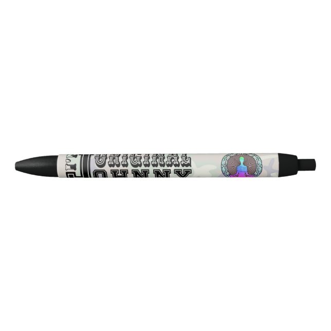STYLO NOIR JOHNNY, JE SUIS ORIGINAL (Devant)