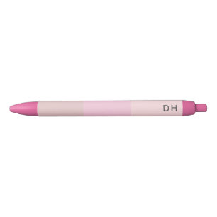 Stylo Noir Joli Couleur Blush Pastel rose pâle