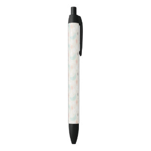 Stylo Noir Joli Motif Pastel Sky souriant