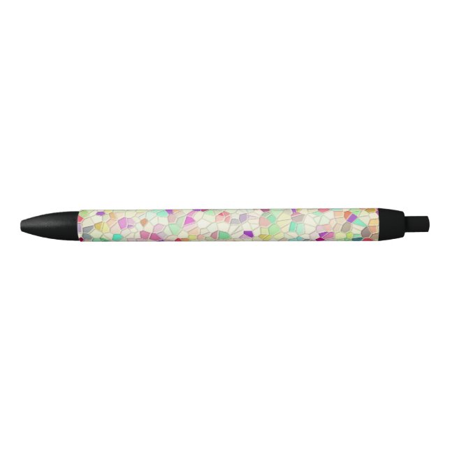 Stylo Noir Joli verre coupé 2 (Devant)
