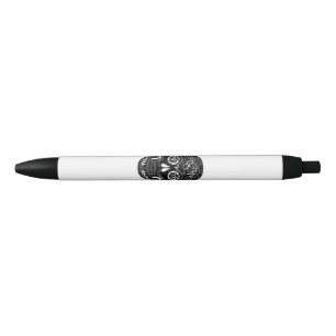 Stylo Noir Jour du crâne mort