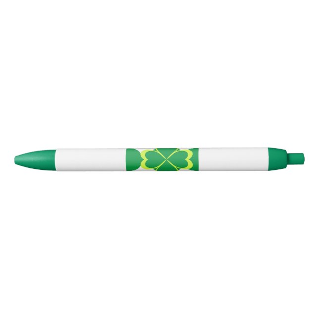 Stylo Noir Joyeuse Saint-Patrick! (Devant)
