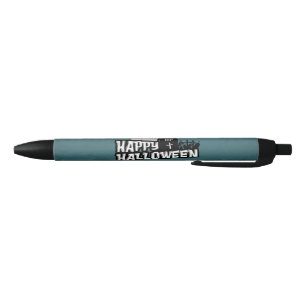 Stylo Noir Joyeux Halloween