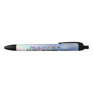 Stylo Noir JW Baptism Stylo-cadeau Keepsaké