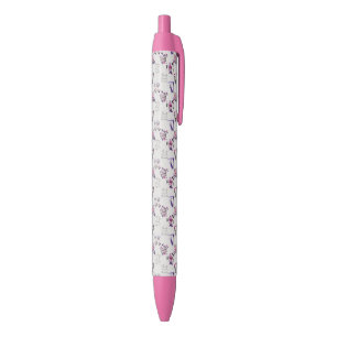 Stylo Noir La beauté vient du motif d'intérieur