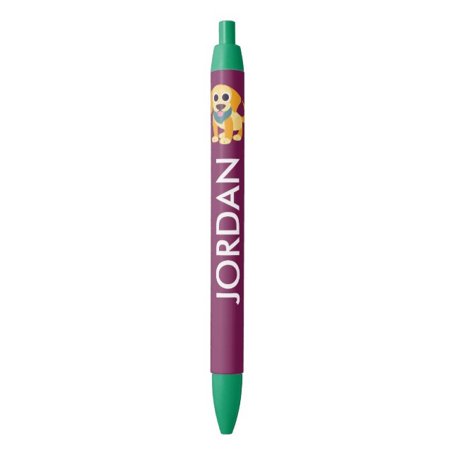 Stylo Noir La BO le chien (devant Vertical)