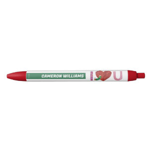 Stylo Noir La Caterpillar Très Affamée Je t'entends