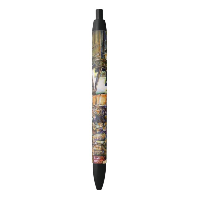 Stylo Noir La créativité éclatante toute lumière (devant Vertical)