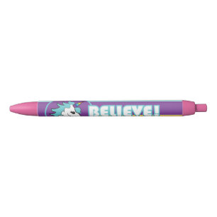 Stylo Noir La licorne "CROIENT ! "