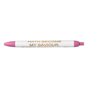 Stylo Noir La lumière est devenue mon sauveur