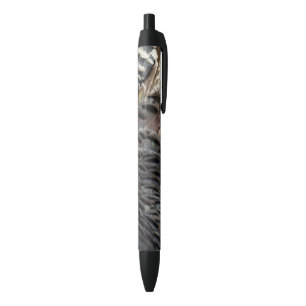 Stylo Noir La Turquie sauvage Plumes I Abstrait Nature Design