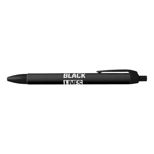 Stylo Noir La vie noire importe (Haut)