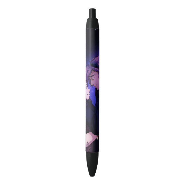Stylo Noir L'amour dans l'espace (devant Vertical)
