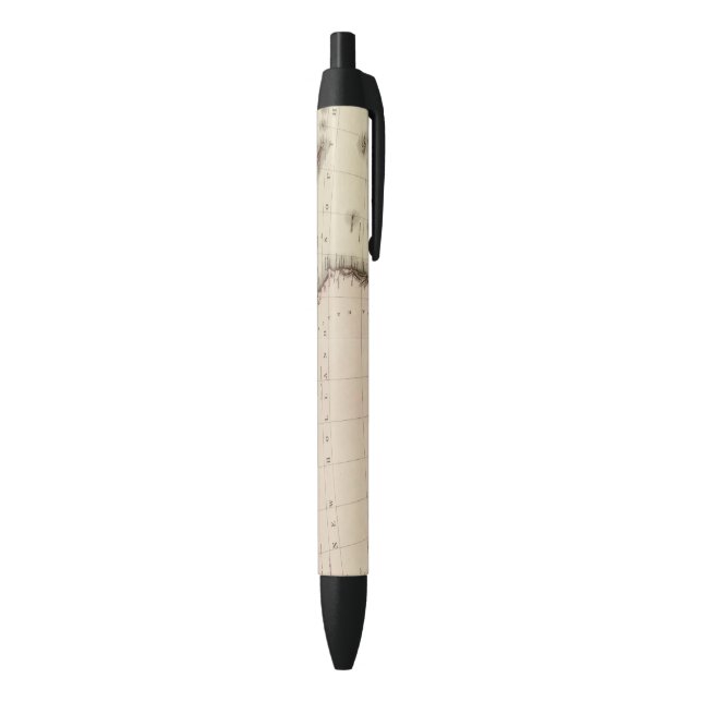 Stylo Noir L'Autralasie (Bas (Vertical))