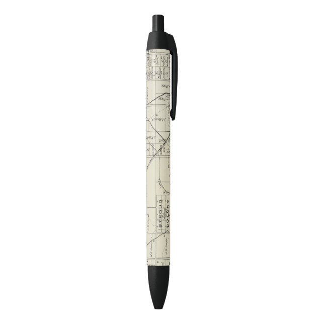 Stylo Noir Le comté de Fresno, la Californie 12 (Bas (Vertical))