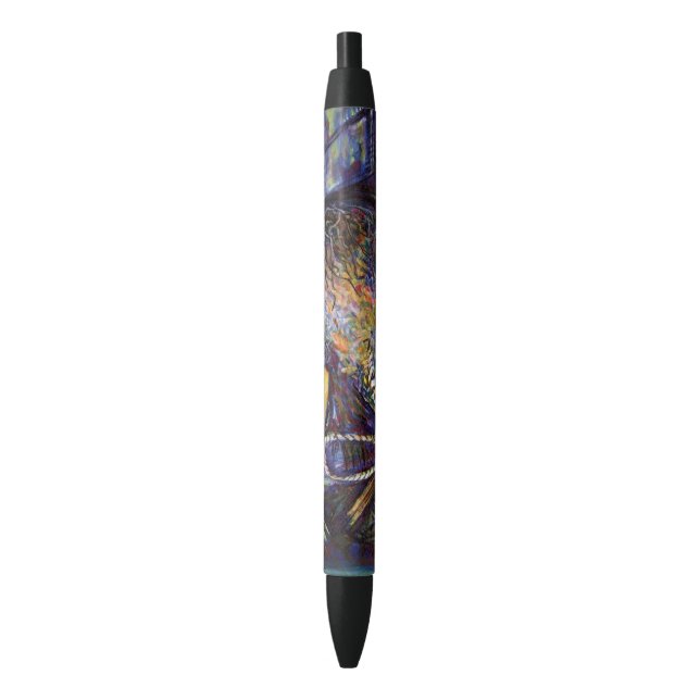 Stylo Noir Le destin hurlant de la vie (devant Vertical)