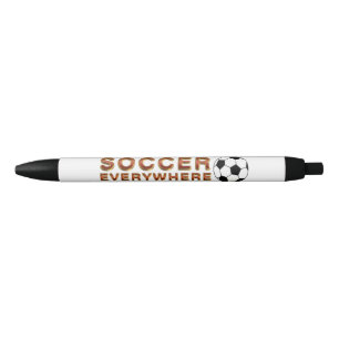 Stylo Noir Le football SUPÉRIEUR partout