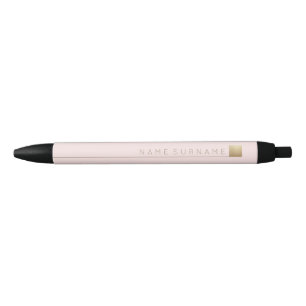 Stylo Noir Le pastel minimaliste élégant moderne d'accent