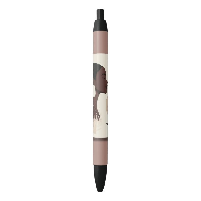 Stylo Noir Le thème de la montée en puissance (devant Vertical)