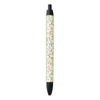 Leopard d'or, Parties scintillant d'or, Empreinte