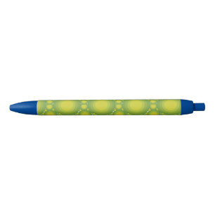 Stylo Noir Les bulles vertes