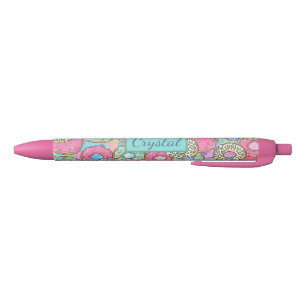 Stylo Noir Les butées toriques en pastel mignonnes faites sur