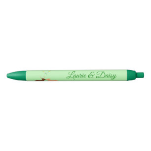 Stylo Noir Les Deux et Daisy Heart Custom