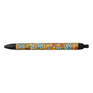 Stylo Noir Les fleurs jaunes de Betty