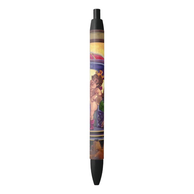 Stylo Noir Les nouveaux vêtements de l'empereur (devant Vertical)