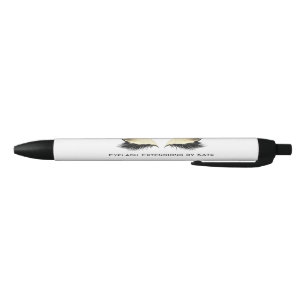 Stylo Noir Les parties scintillantes de yeux de maquillage de