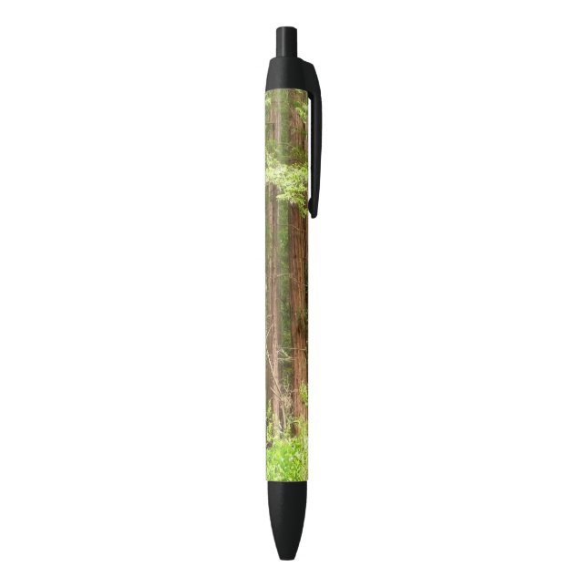 Stylo Noir Les séquoias au monument national de Muir Woods (Bas (Vertical))