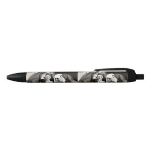 Stylo Noir Les soeurs fument la photo Vintage