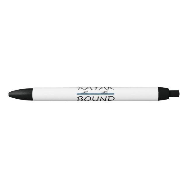 Stylo Noir Limite SUPÉRIEURE de kayak (Devant)
