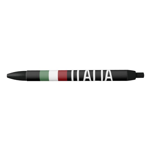 Stylo Noir L'Italie (Devant)