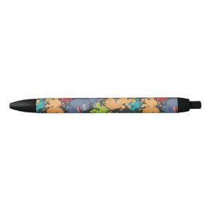 Stylo Noir Little cute funny monsters
