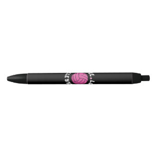 Stylo Noir Live Love Volleyball Pour Femmes Filles Volleyball