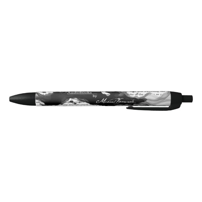 Stylo Noir Livres audionumériques par M Pen (Bas)