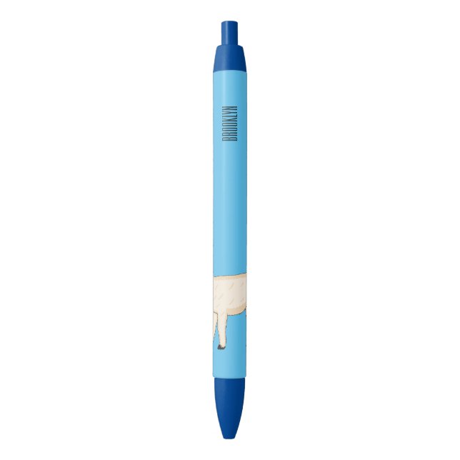 Stylo Noir Llama (devant Vertical)