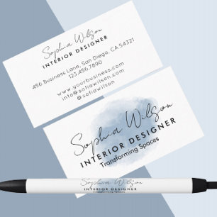 Stylo Noir Logo de signature d'entreprise blanc moderne