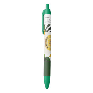 Stylo Noir Logo de votre entreprise Promotionné sur mesure