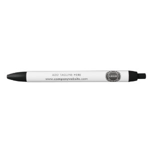 Stylo Noir Logo d'entreprise et site Web personnalisés