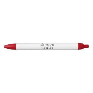 Stylo Noir Logo d'entreprise personnalisé