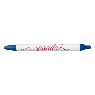 Stylo Noir Logo Spanda