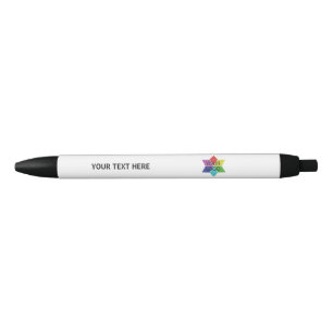 Stylo Noir Logo Symbole Moto Entreprise Promotion d'entrepris