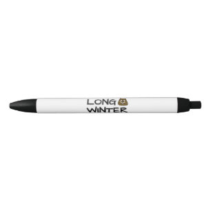 Stylo Noir Long hiver