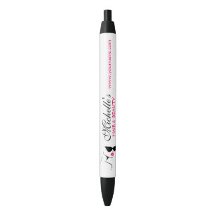 Stylo Noir Lunettes de soleil rétros cheveux et beauté maquil