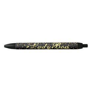 Stylo Noir Madame Boss Ink Pen